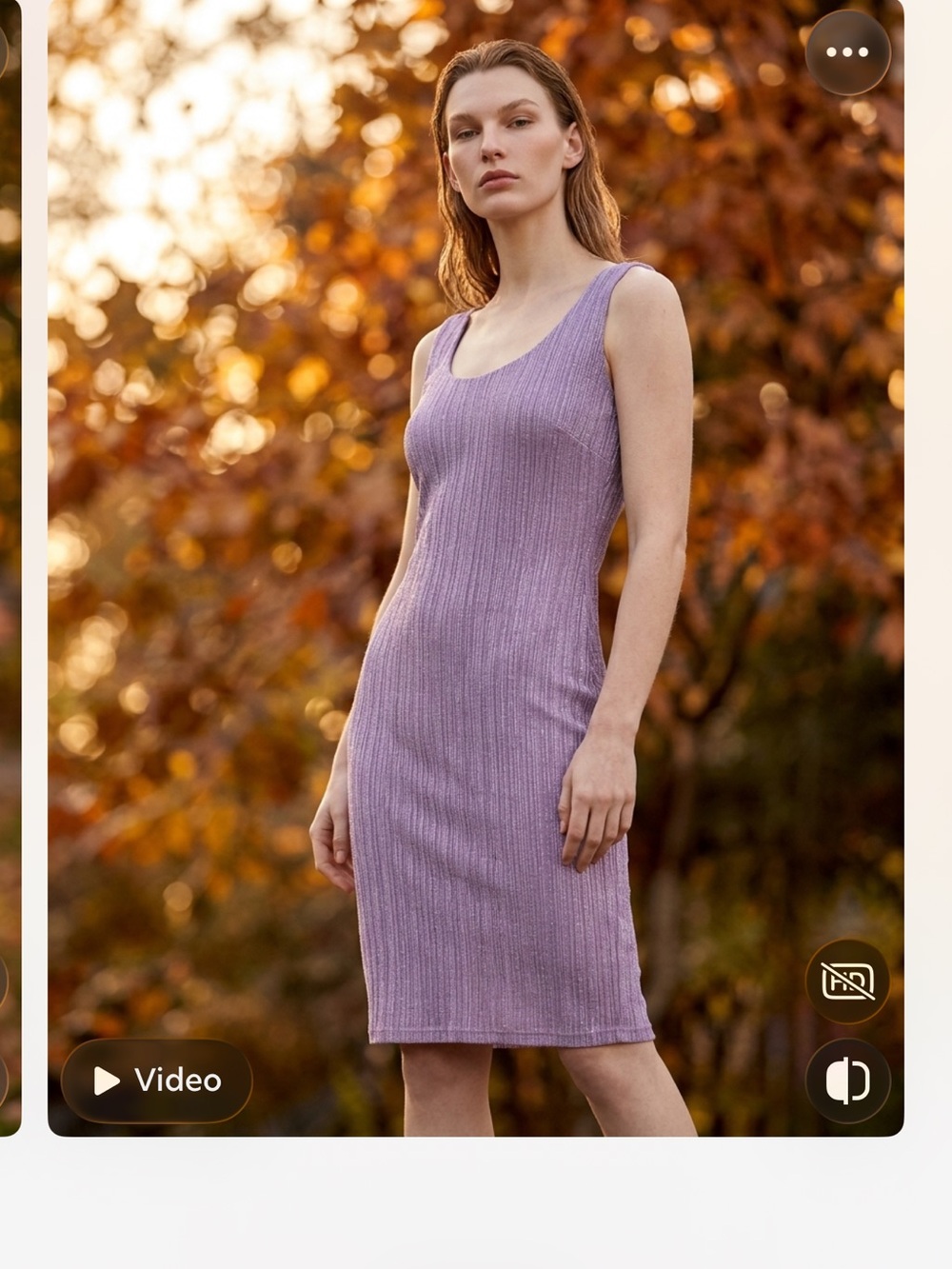 R&M Richards Lavender Metallic Sheath Dress